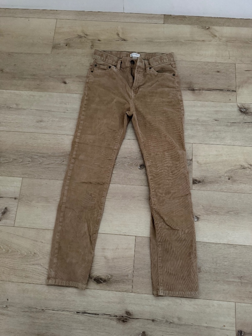 Crewcuts courdoroy pants khaki size 12